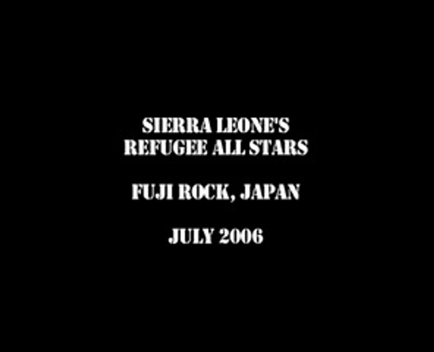 SIERRA  ALL_STARS_LIVE__FUJI_ROCK