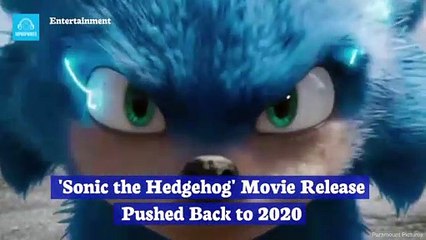 'Sonic the Hedgehog' Movie Release Pushed Back to 2020