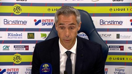 38e j. - Paulo Sousa : "Du respect pour le championnat"