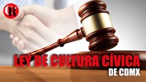 Ley de cultura cívica de CDMX