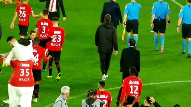 24/05/19 : SRFC-LOSC : après le coup de sifflet final