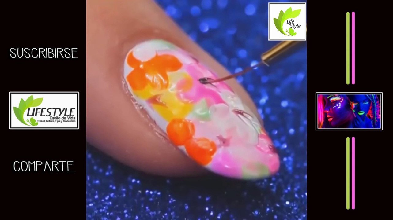 LO MAS ACTUAL Y COOL EN UÑAS - NUEVAS TECNICAS EN DISEÑO PASO A PASO