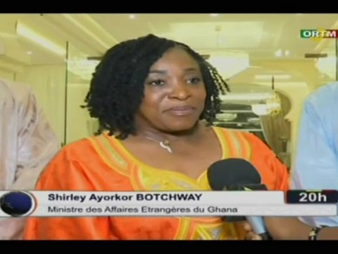 ORTM/Le Président de la république, Ibrahim Boubacar Keita reçoit en audience une délégation Ghanéenne