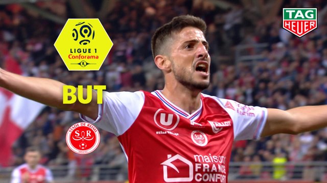 But Pablo CHAVARRIA (90ème +5) / Stade de Reims - Paris Saint-Germain - (3-1) - (REIMS-PARIS) / 2018-19
