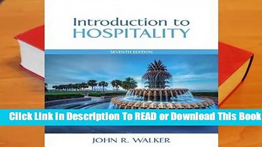 Full E-book Introduction to Hospitality  For Free