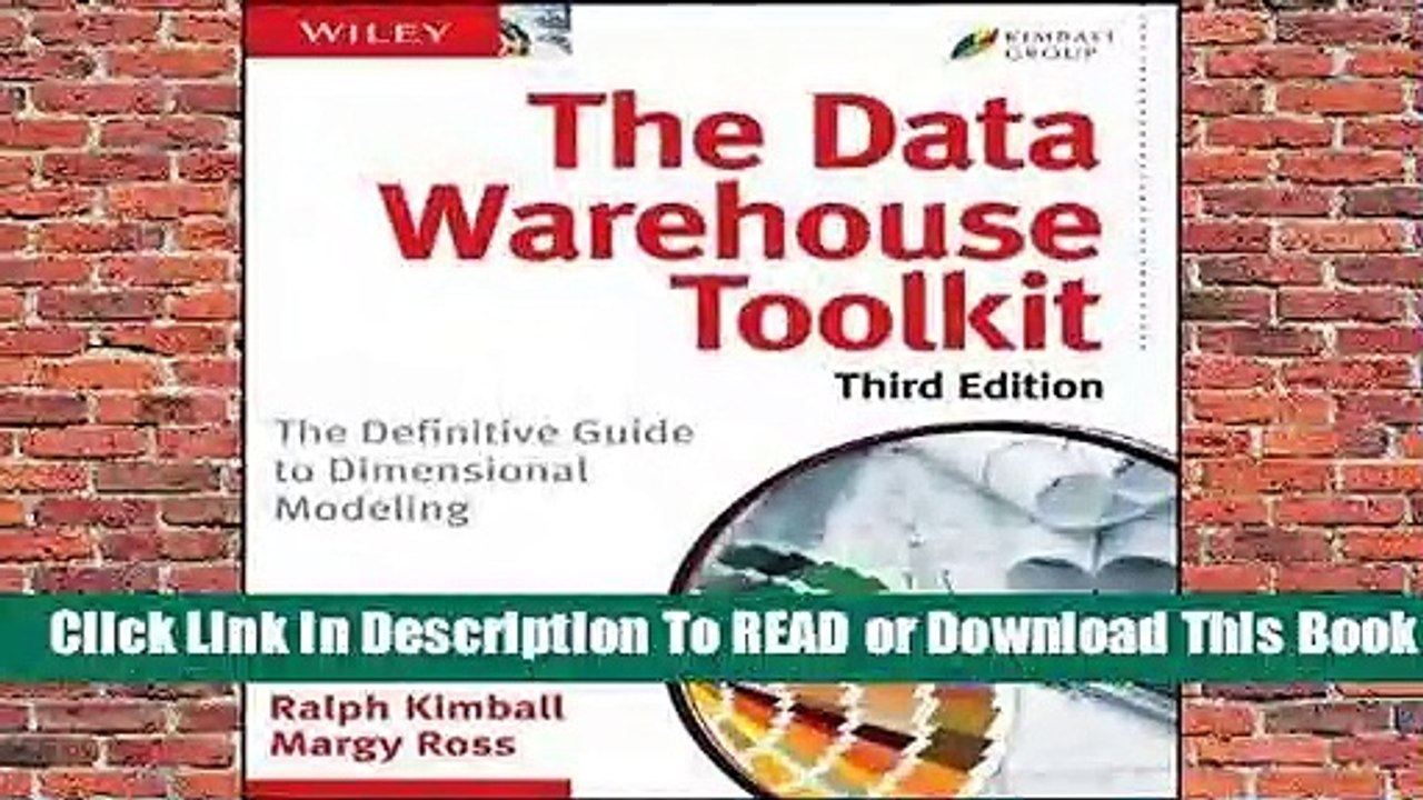 Full E-book The Data Warehouse Toolkit: The Definitive Guide to Dimensional Modeling  For Online