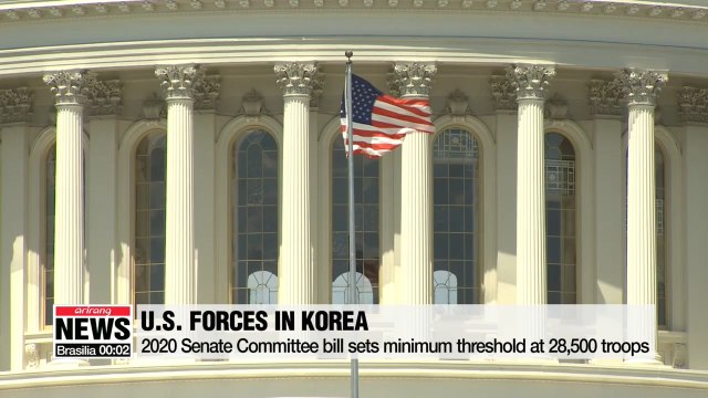 U.S. Senate Committee bill bans reduction of U.S. troops in S. Korea