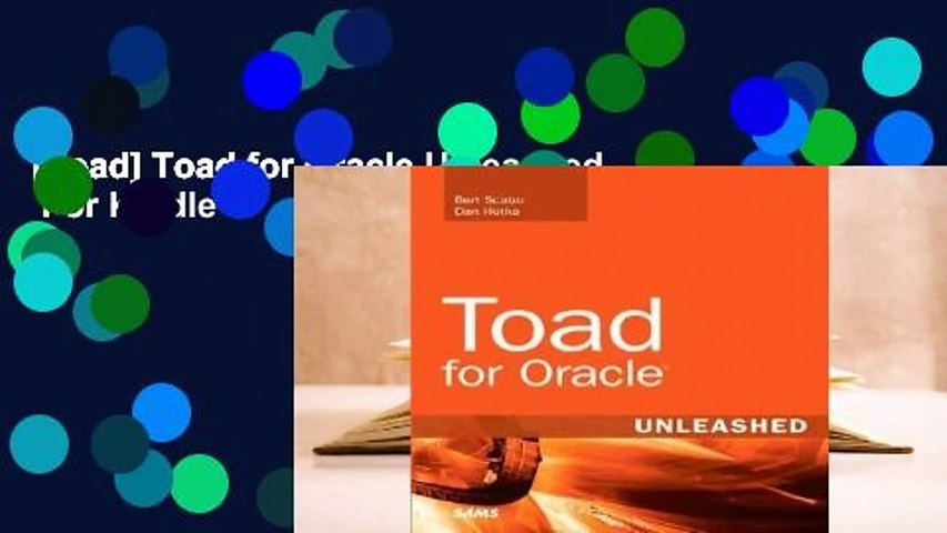 [Read] Toad for Oracle Unleashed  For Kindle