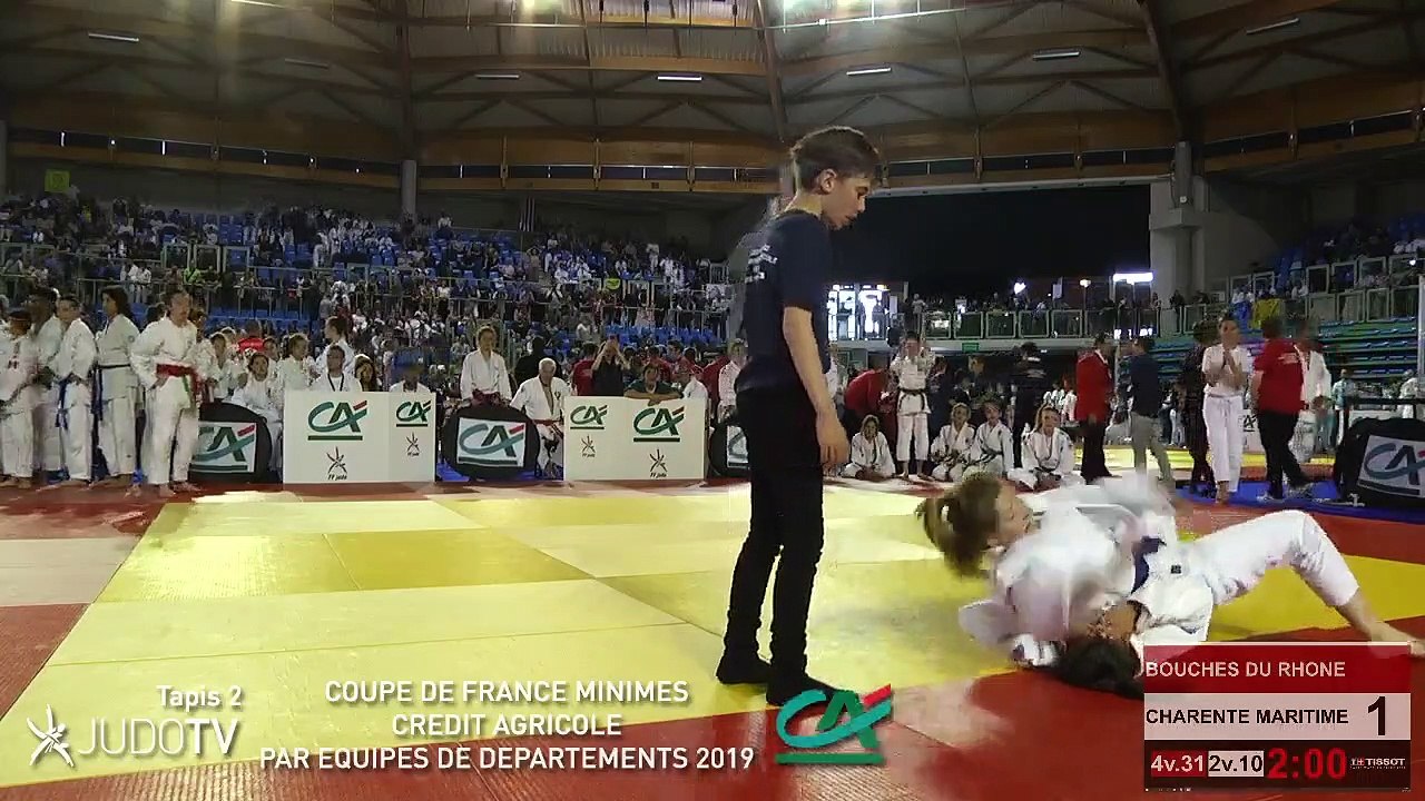 REPLAY TAPIS 2 - COUPE DE FRANCE MINIMES CREDIT AGRICOLE PAR EQUIPES DE DEPARTEMENTS 2019
