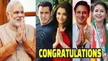 Bollywood Celebs HEARTY CONGRATS To PM Narandra Modi After BJP HUGE Victory in Lok Sabha Elections