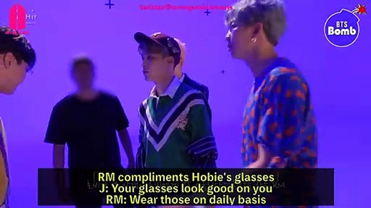 [ENG] 190525 [BANGTAN BOMB] Playing with Glasses - BTS (방탄소년단)