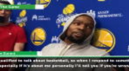 Durant responds to criticism on Twitter