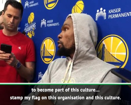 Durant rejects suggestion Warriors better without him