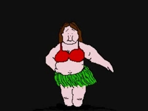 Boris soirée disco la danse des gros