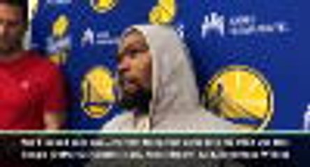 It felt like someone tripped me - Durant on calf injury