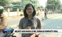 Liput Aksi 22 Mei, Jurnalis KompasTV Viral Mulai dari Cindy Hingga Frisca “Pororo”
