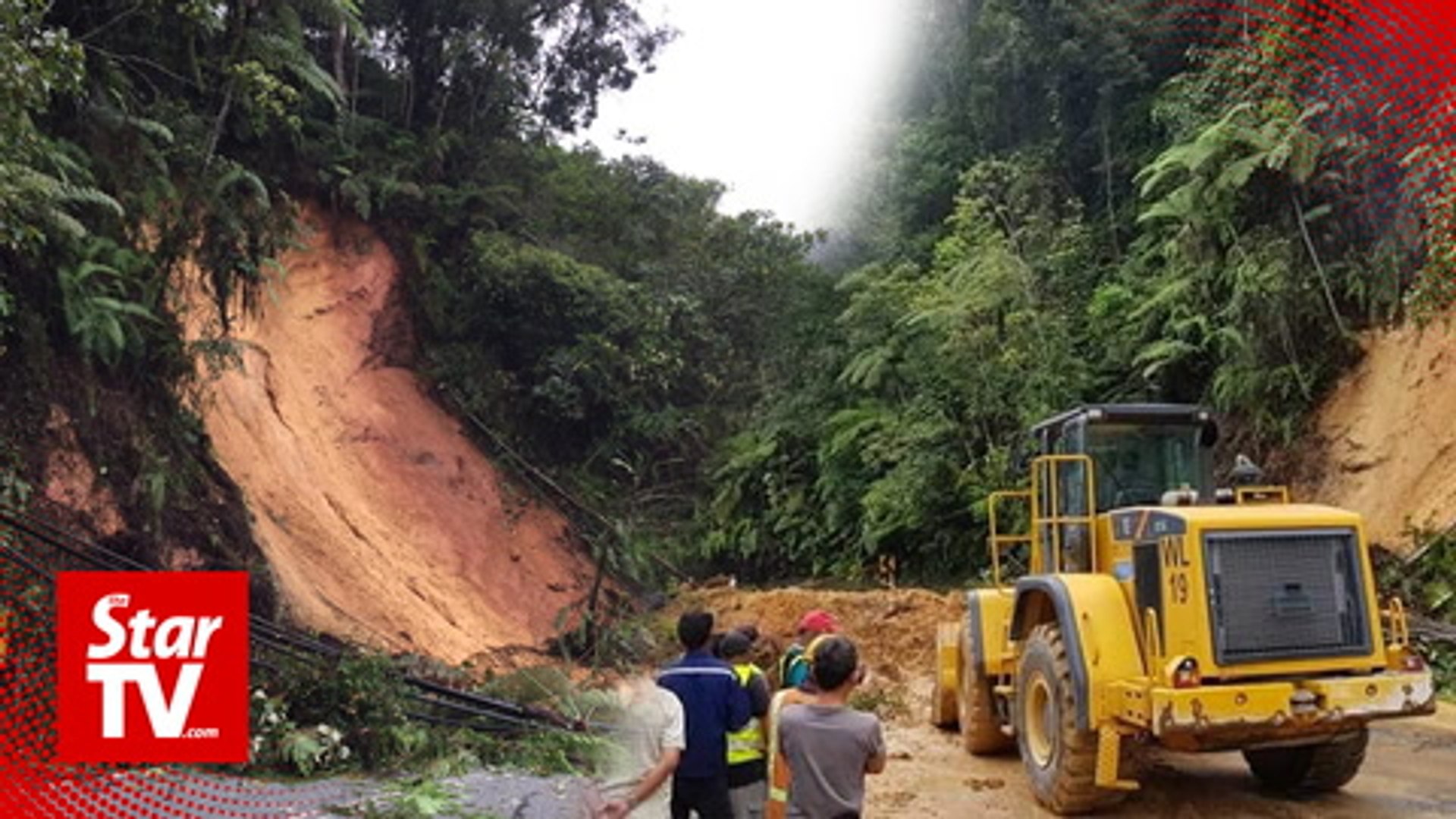 landslide in cameron highland