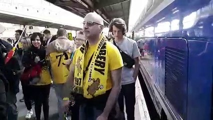 Les supporters chambériens sont à Paris