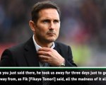 Lampard brings a 'calmness' to the Derby side - Tomori and Johnson