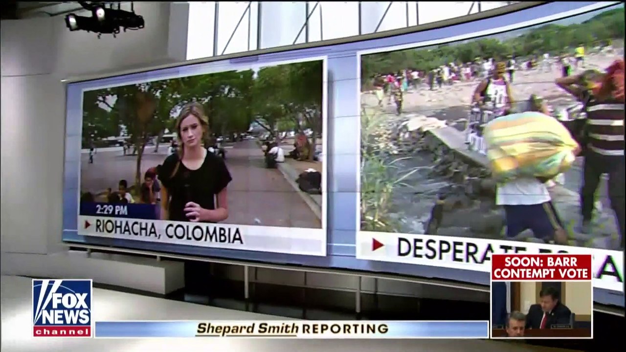 Refugees seek shelter as Venezuela's humanitarian crisis spills into Colombia - Fox News Video