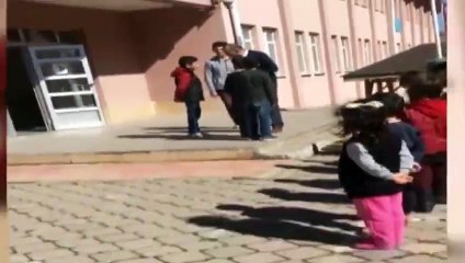 İlkokulda skandal görüntüler! Bakanlık hemen harekete geçti