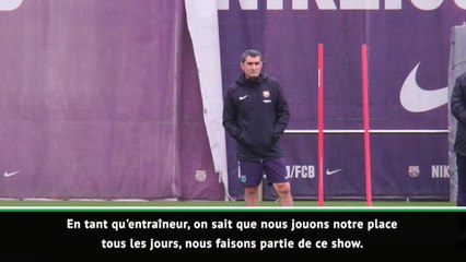 Barcelone - Valverde : "Je ne pense pas vraiment à mon futur"