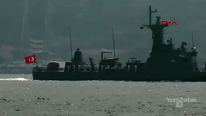 Tatbikat dönüşü Barbaros Hayrettin Paşa'ya Çimariva selamı