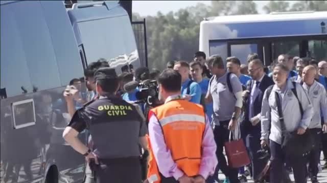 El Barça ya está en Sevilla para disputar la final de la Copa del Rey