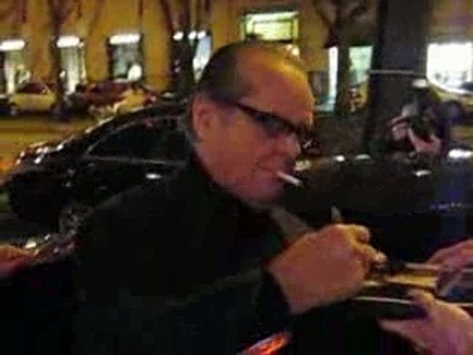 Jack NICHOLSON à Paris - Rencontre