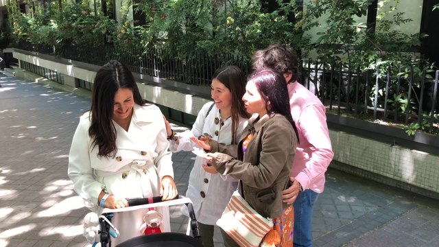 Villacís pasa la jornada de reflexión paseando por Madrid