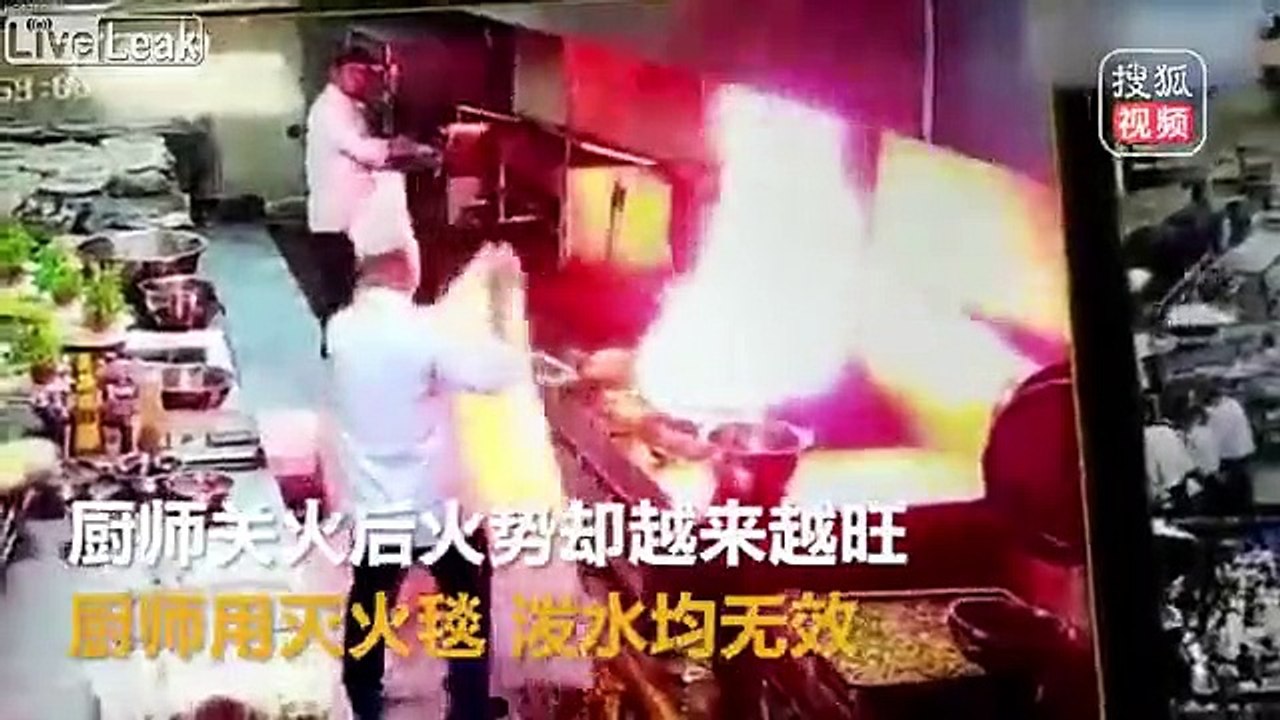 Enervé, le chef déclenche un incendie dans la...