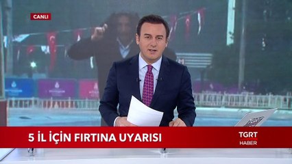 Meteoroloji'den 5 İl İçin Fırtına Uyarısı