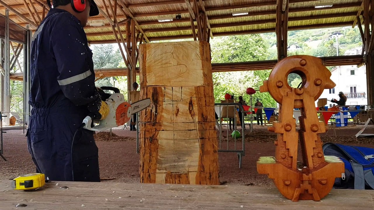 Le Festival de sculpture de La Bresse démarre à plein régime !
