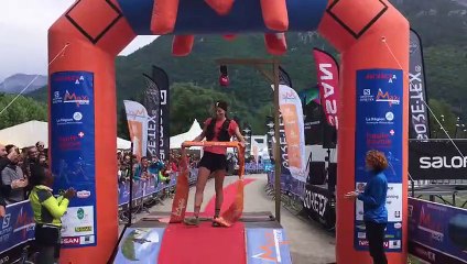 Maxi-Race : arrivée de la première féminine Marion Delespierre