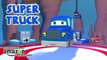 The Super Plane - Carl the Super Truck - Car City ! Cars and Trucks Cartoon for kids