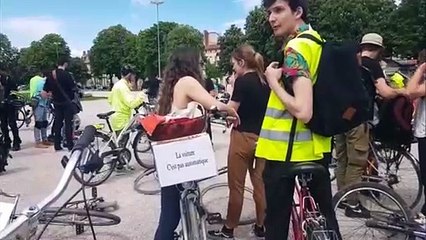 Nancy : les cyclistes font la "vélorution"