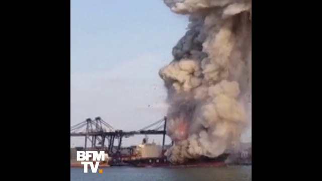 Au moins 25 blessés après une explosion sur un cargo en Thaïlande