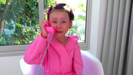 Alice dress up and Ride-on for the Ball on the Princess Carriage