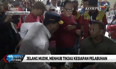 Jelang Mudik, Menhub Tinjau Kesiapan Pelabuhan Batu Ampar