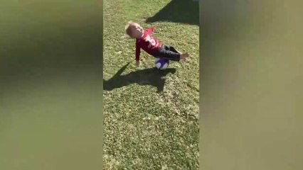 Funny Babies and Kids Playing Sports First Time