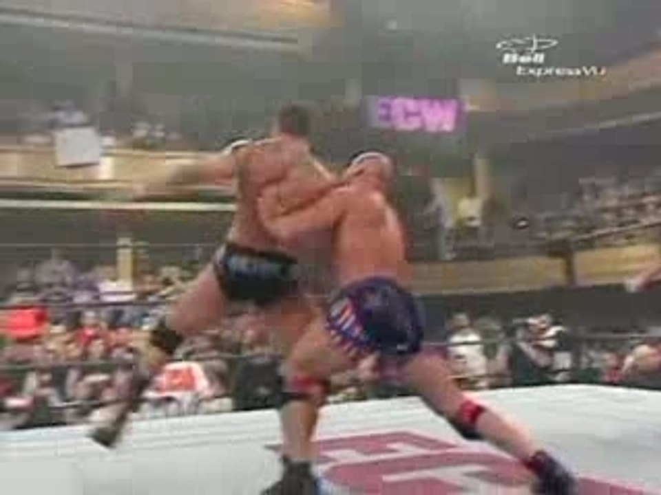 Ecw one night stand 2006 randy orton vs angle part 2