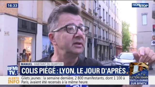 Lyon: les habitants et commerçants du quartier Bellecour racontent l'explosion
