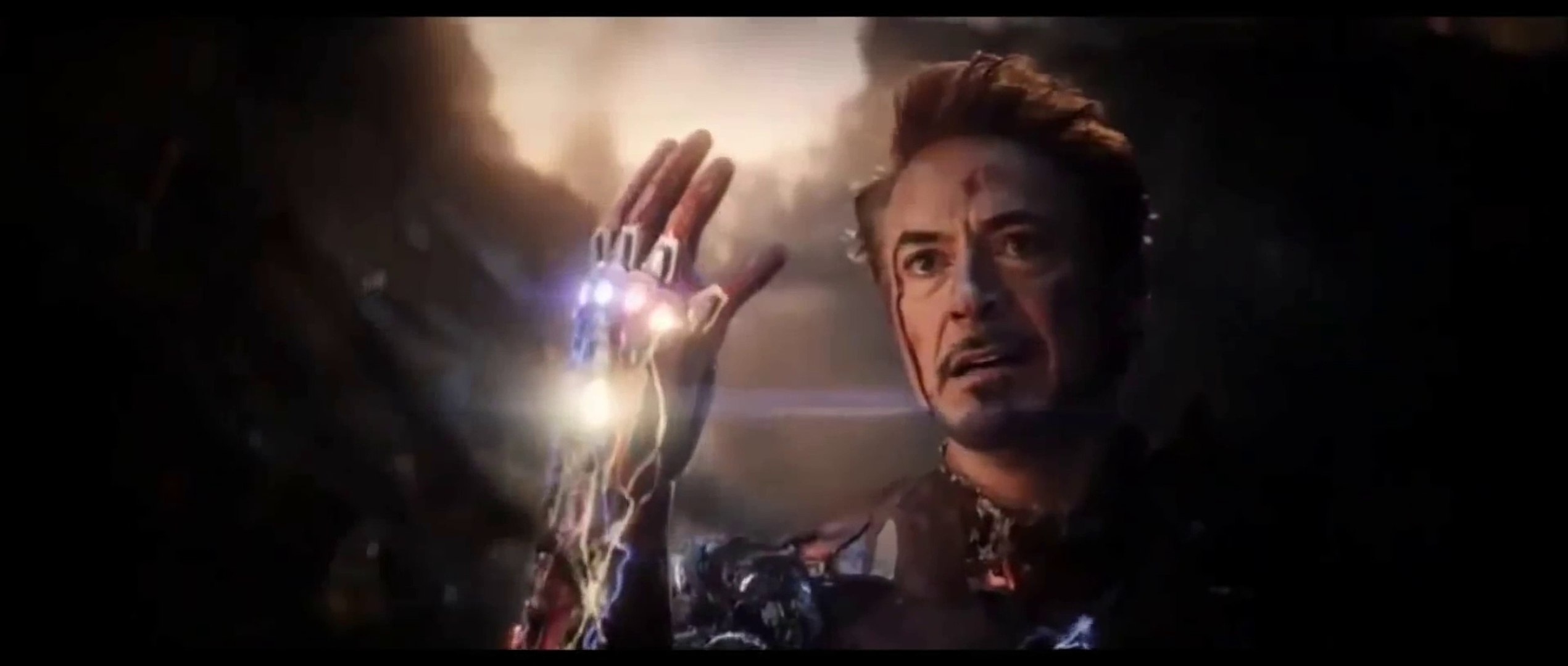 Iron Man Snaps His Finger Avengers Endgame Movie Clip Video Dailymotion