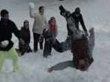 1st ever Snowball Fight: Shot on RED one Camera!