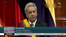 Ecuador: sectores sociales rechazan políticas de Lenín Moreno