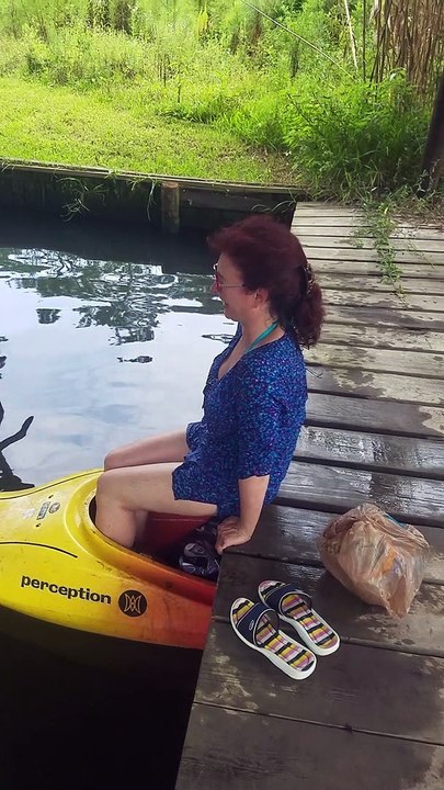 Getting into a Kayak Fail