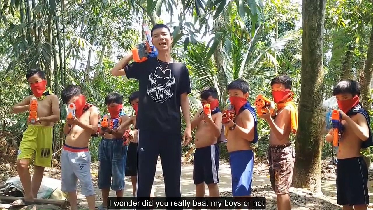 Tony _ SIÊU NHÂN CHÓ [Tập 6] - Nerf War Superdog #SNC