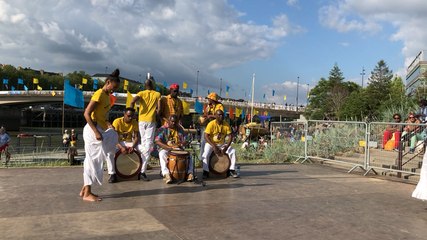 Initiation au gwoka, danse guadeloupéenne