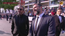 Eric Toledano & Olivier Nakache au micro de Laurent Weil - Cannes 2019