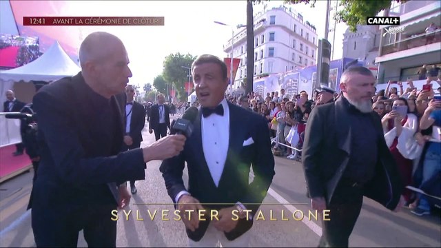 Sylvester Stallone je ne pensais jamais revenir - Cannes 2019